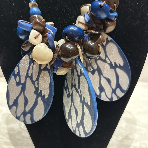 decouture Animal Print Statement Necklace - Picture 2 of 7